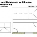 L-Verglasung 2wege